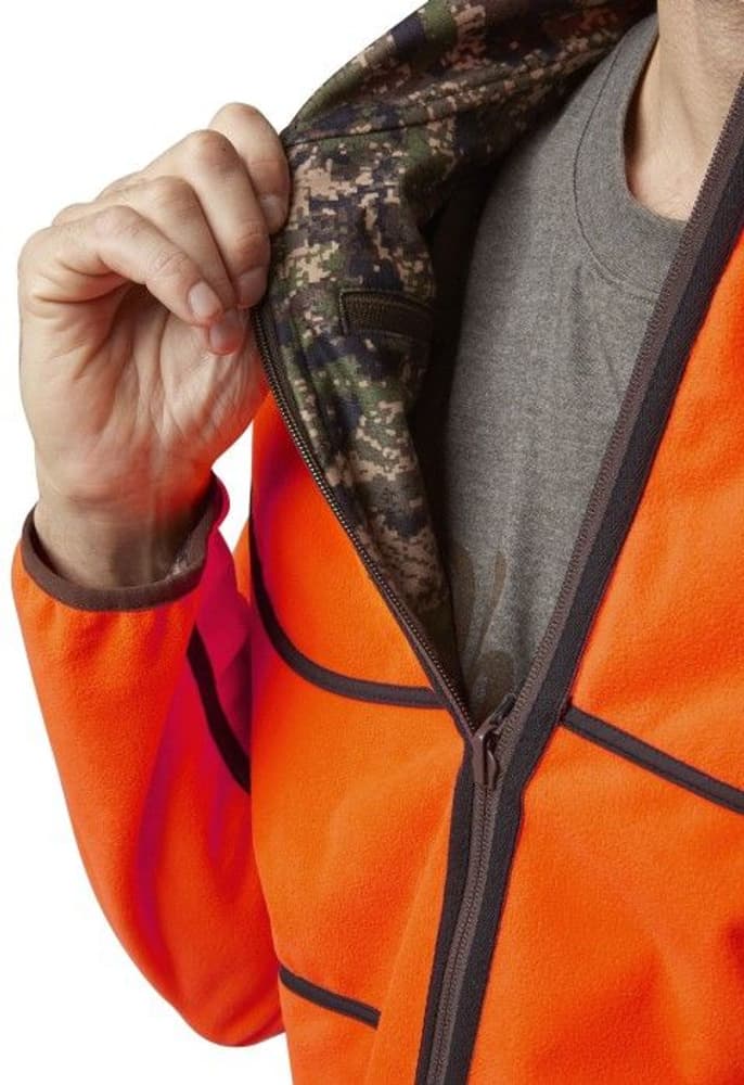Pixel Camo Reversible Windblocker Coat HiViz, view: 9