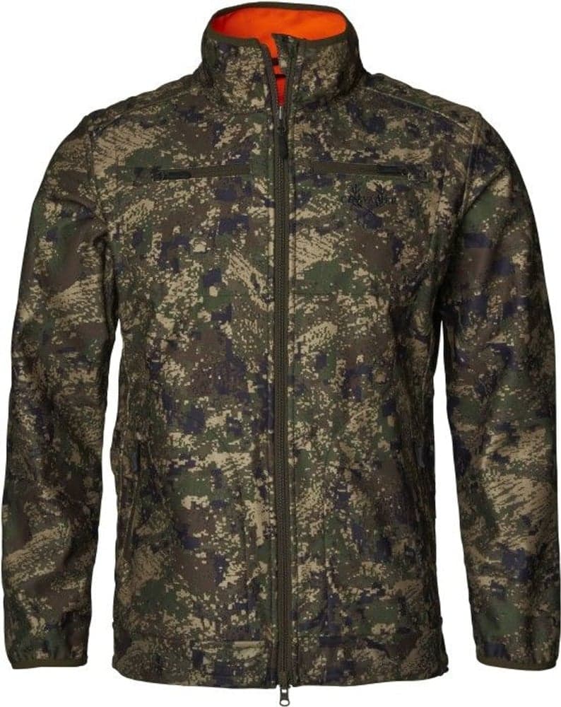 Pixel Camo Reversible Windblocker Coat HiViz, view: 0