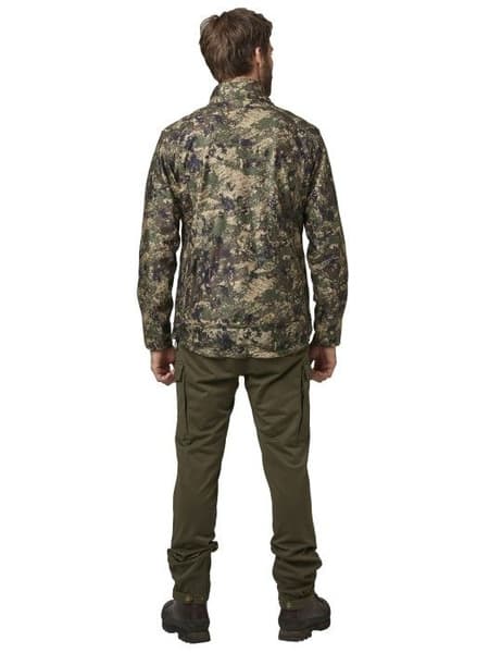 Pixel Camo Reversible Windblocker Coat HiViz, view: 3