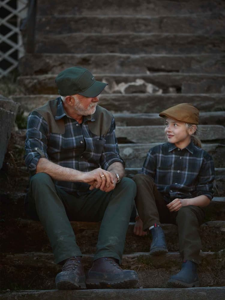 Chill Coolmax Shooting Fit Shirt Men Fern Green Checked, view: 5