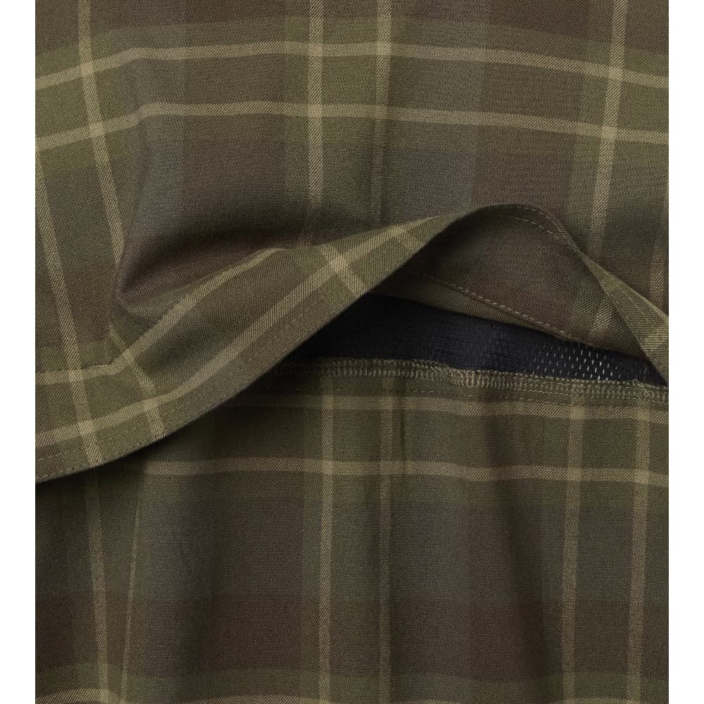 Chill Shooting Fit Coolmax Shirt Men Pinegrove Green Checked, view: 3