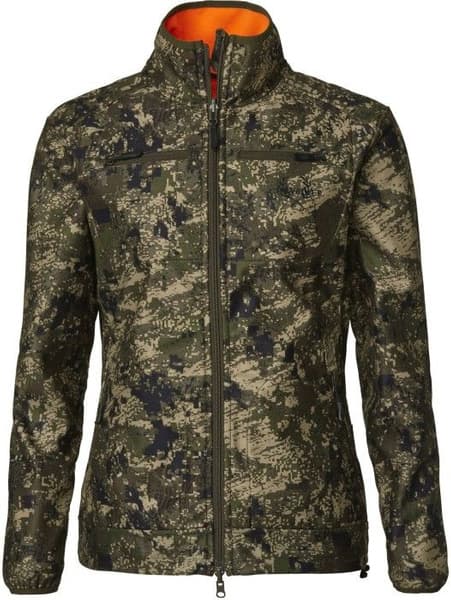 Pixel Camo Reversible Windblocker Coat Women Pixel/HiViz, view: 0