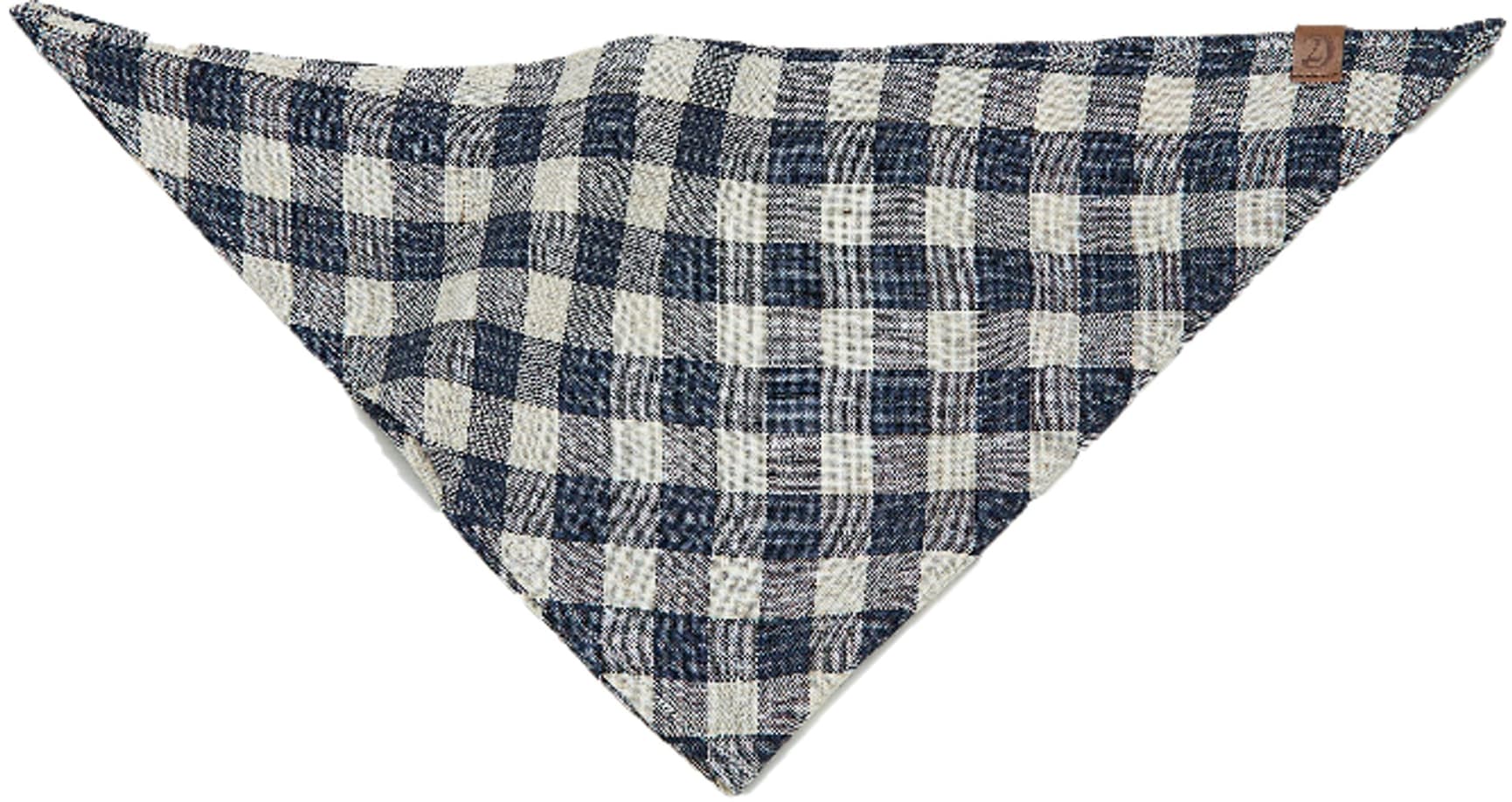Bandana Check M Blå, view: 1