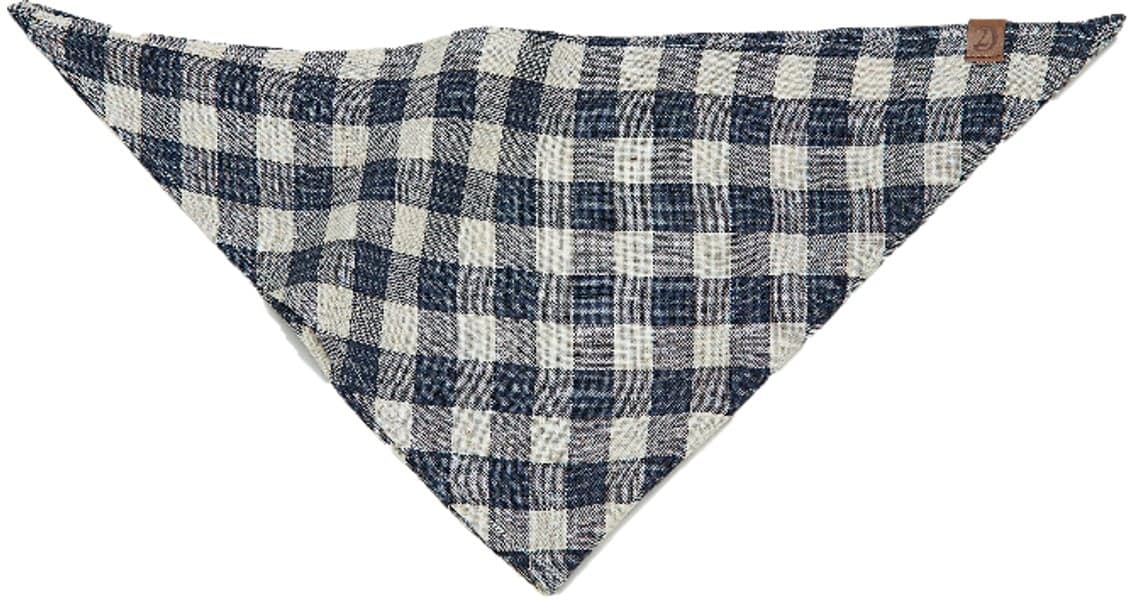 Bandana Check M Blå, view: 1