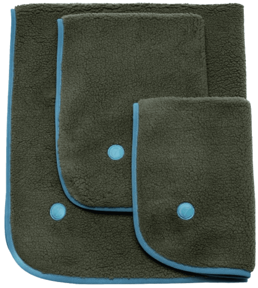 Blanket Teddy i S Khak, view: 1