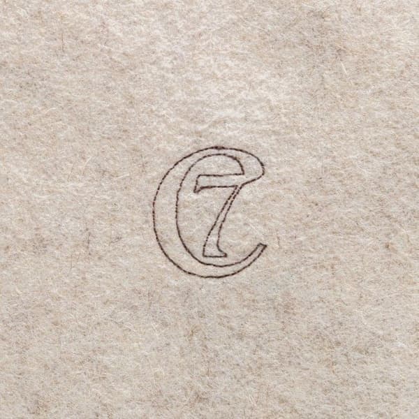 Förvaringskorg Filt Natur, view: 2