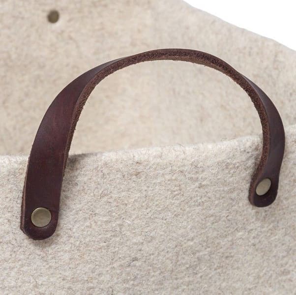 Förvaringskorg Filt Natur, view: 1