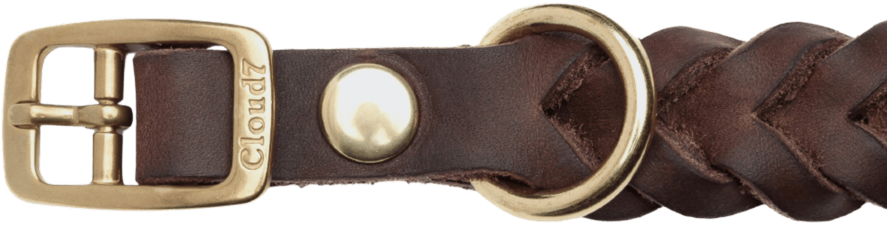 Collar Central Park XS-M Saddle Brown Gold, view: 2