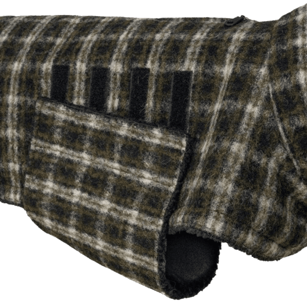Dog Coat Brooklyn size 3-5 Plaid Green, view: 1