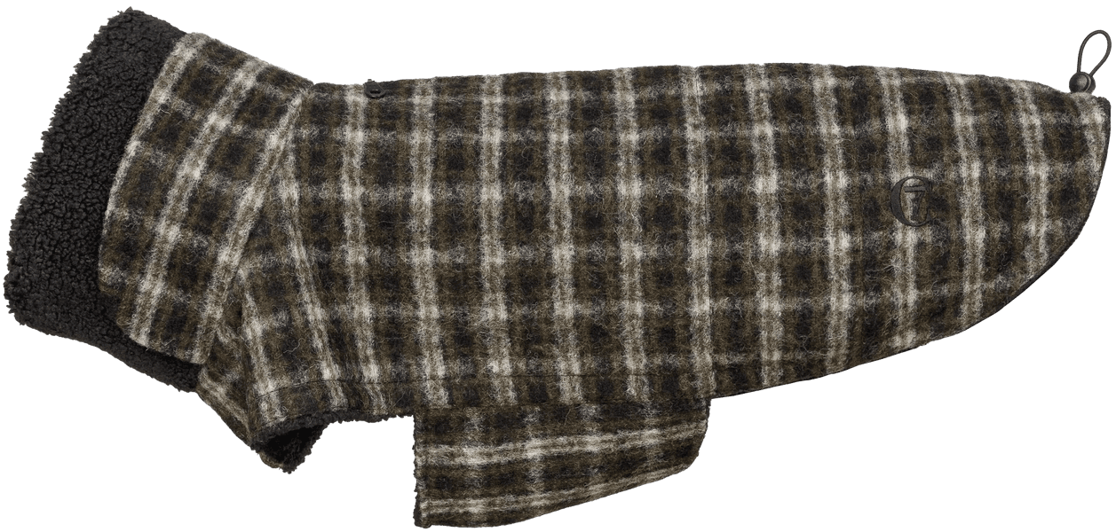 Dog Coat Brooklyn size 3-5 Plaid Green, view: 0