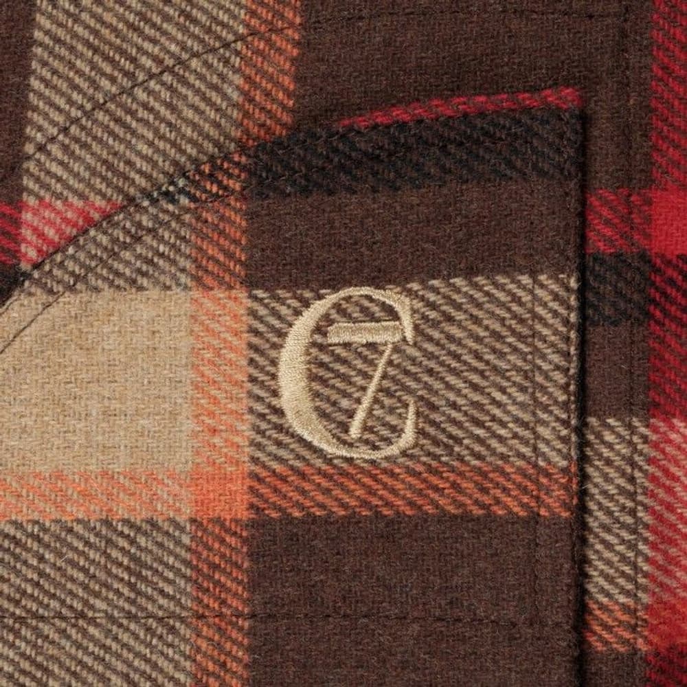 Dog Rain Coat Glasgow size 6-8 Plaid Orange, view: 2