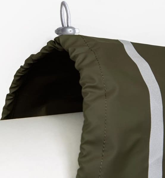 Hamburg Dog Raincoat strl 6-10 Moss Green, view: 3