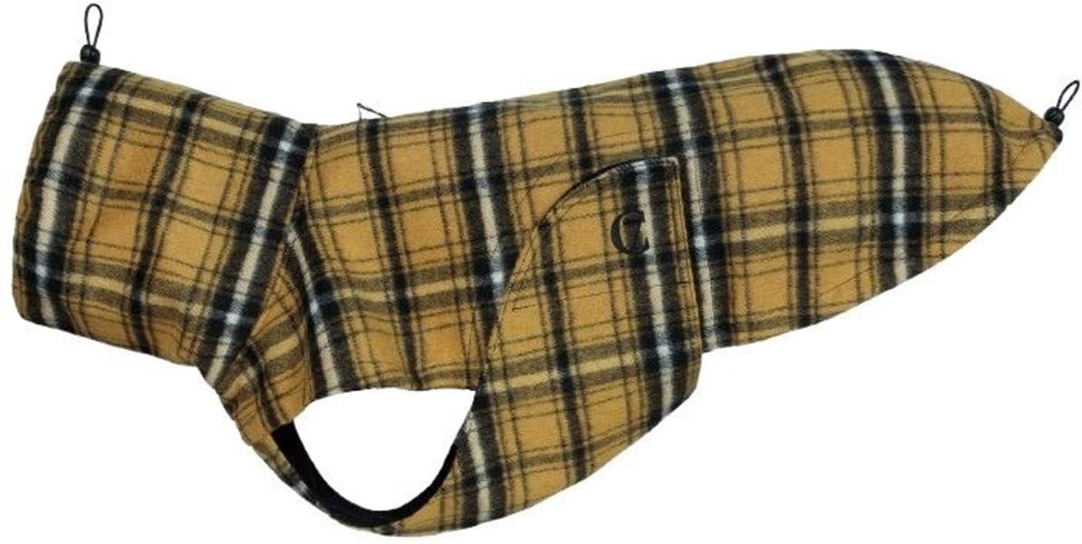 Dog Rain Coat Glasgow Plaid size 3-5 Yellow, view: 0