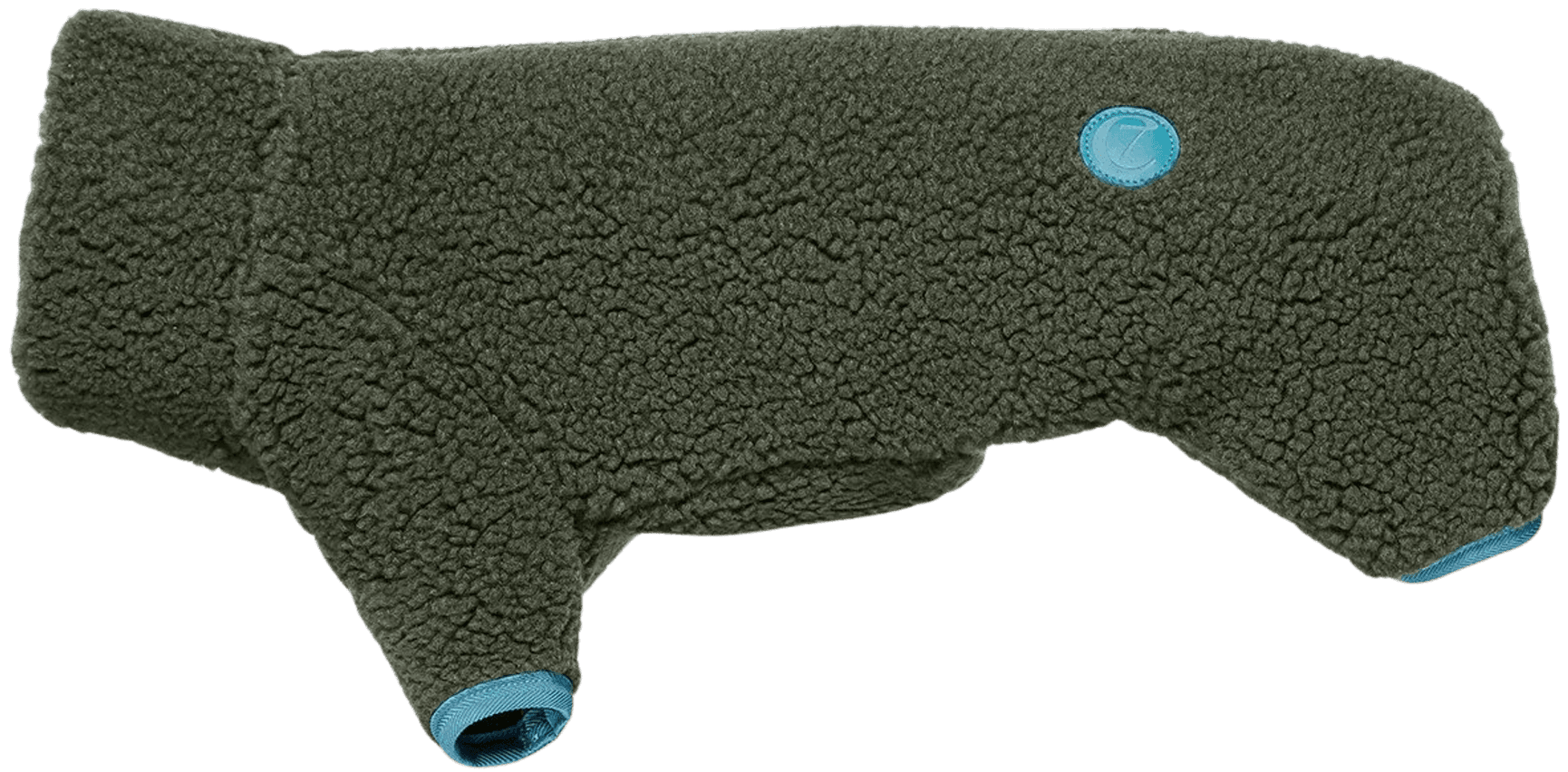 Dog Sweater Cornwall Dachshund Teddy size 2-3 Olive, view: 0