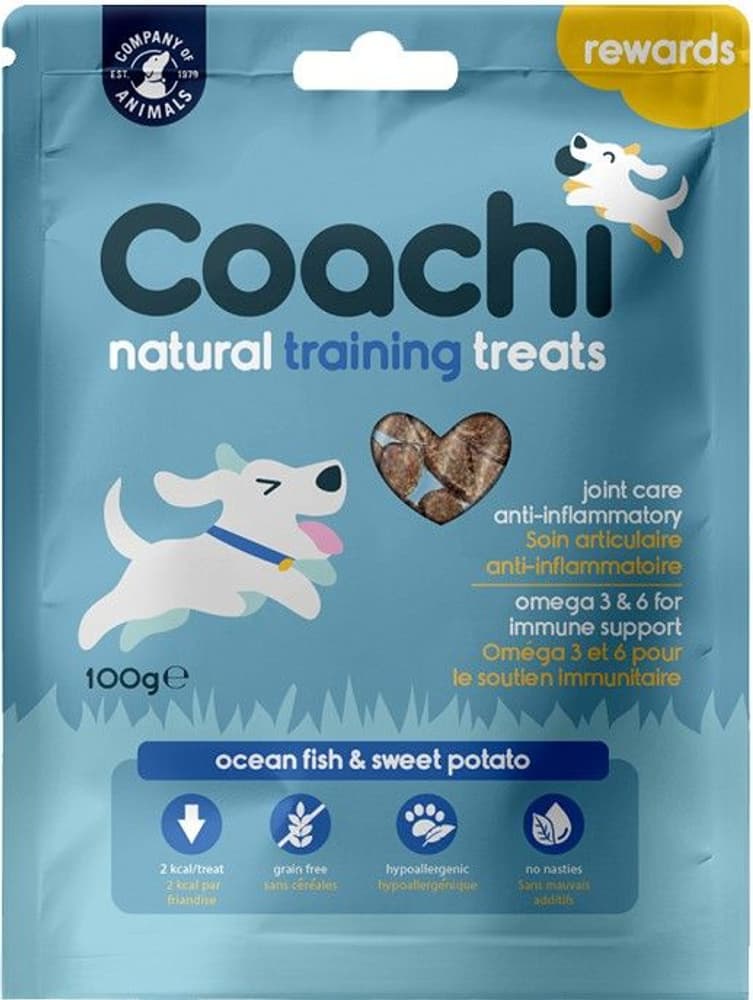 Natural Training Treats Fish 100 g, view: 0