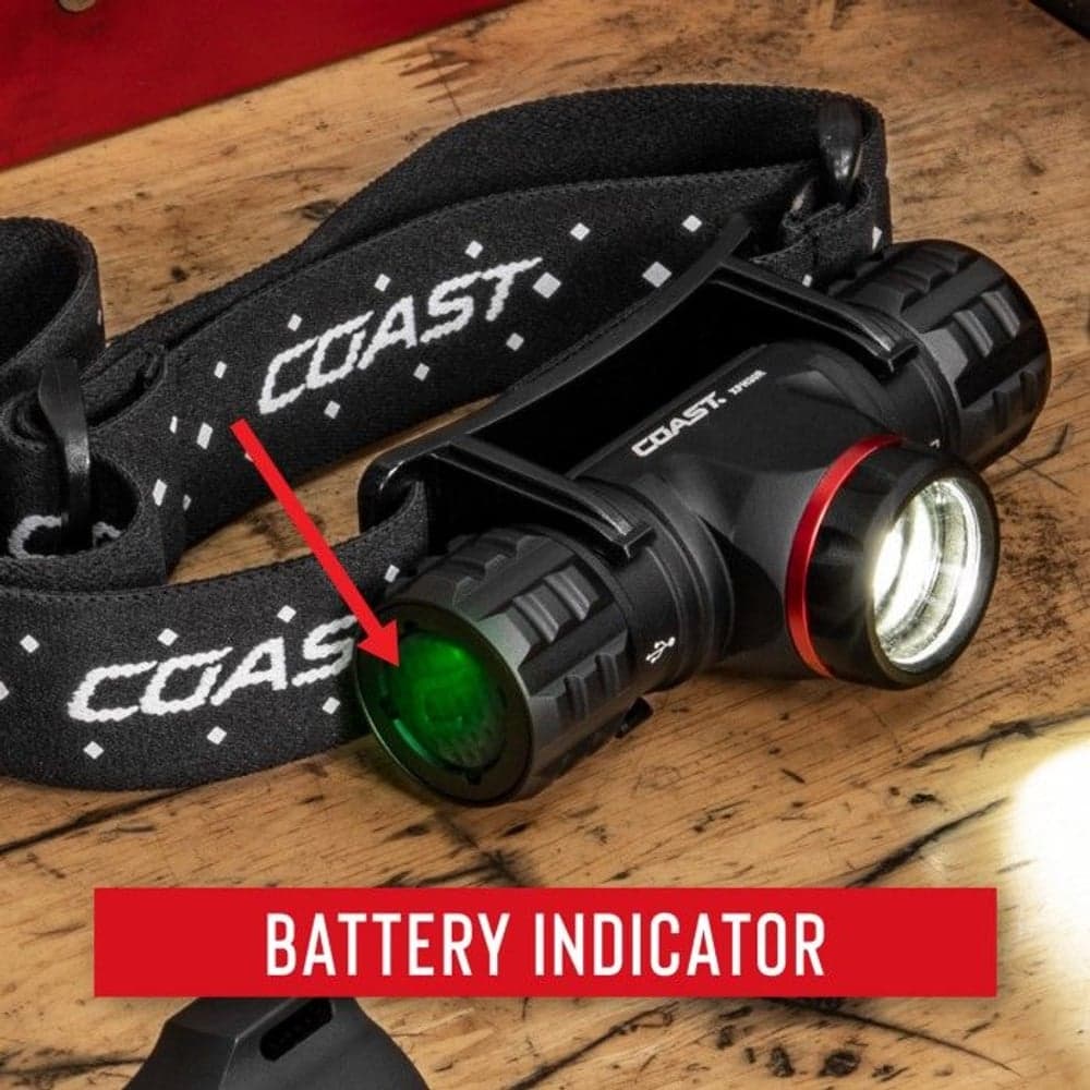 XPH25R Rechargeable Headlamp 400lm, view: 1
