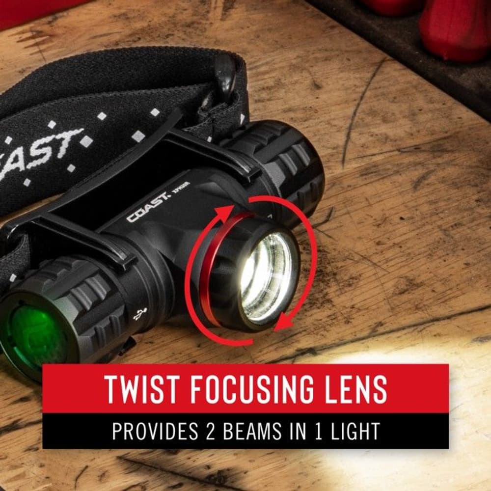 XPH30R Rechargeable Headlamp 1000 lm, view: 3