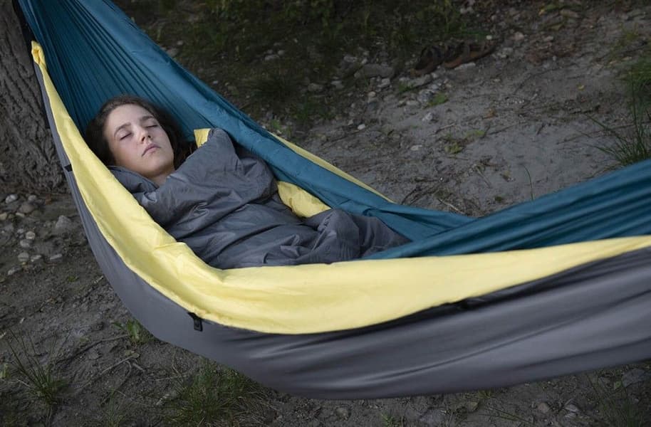 Hammock Top Quilt Shale/Yellow Sheen, view: 1