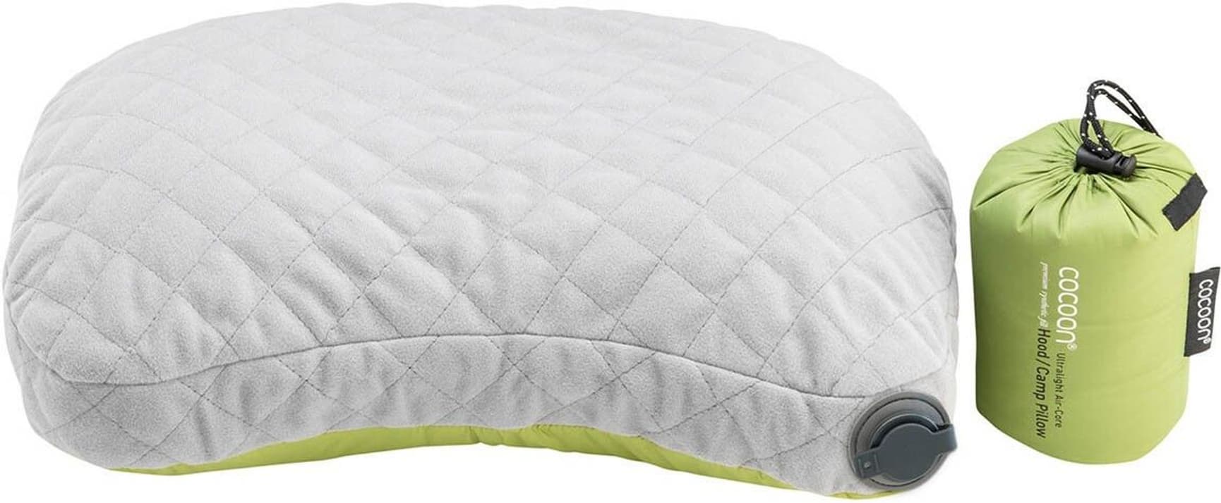 Air Core Pillow Hood/Camp UL Wasabi/Grey, view: 1