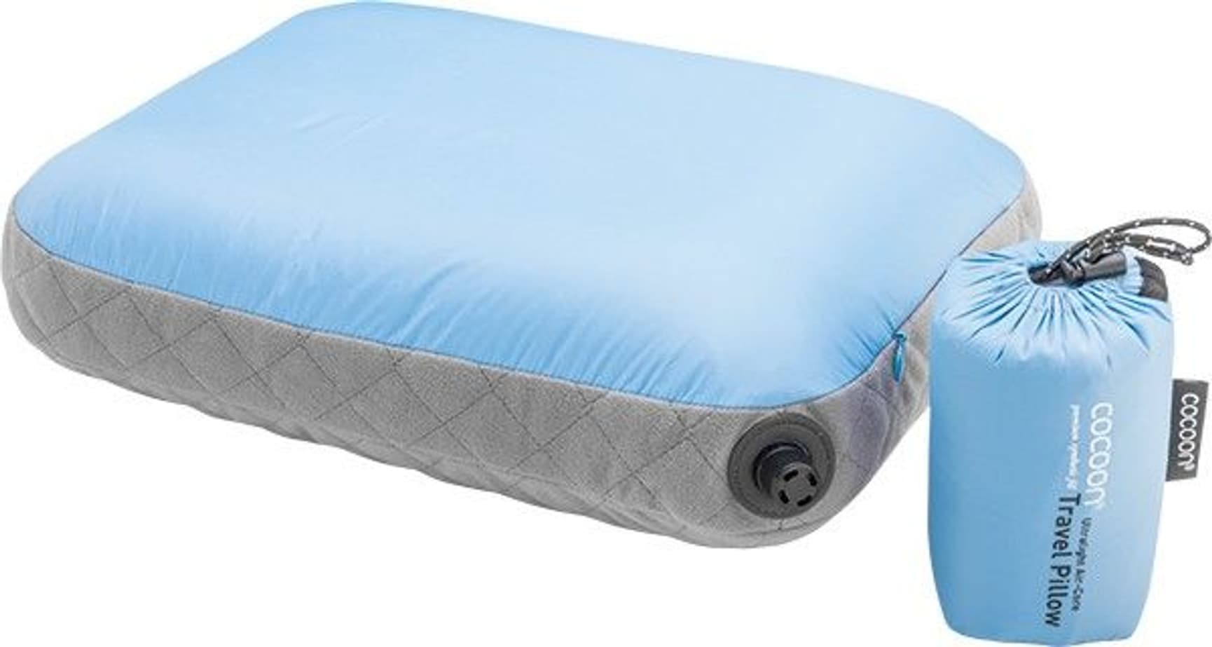 Air Core Pillow Ultralight Full Light-Blue/Grey, view: 0