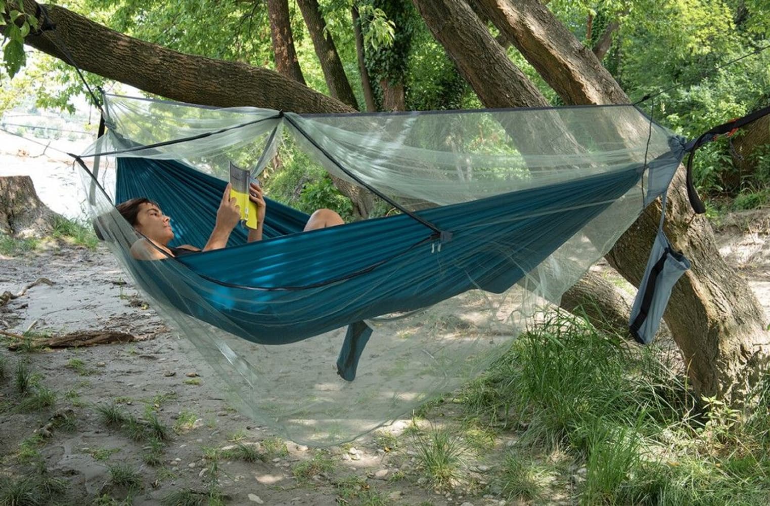 Mosquito Net Ultralight for Hammock Silt Green, view: 1
