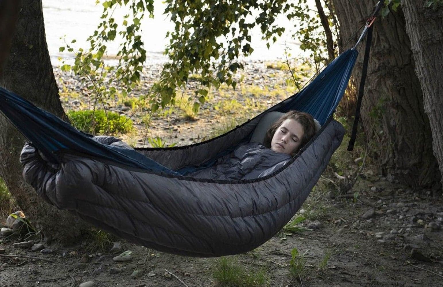 Hammock Underquilt Down Tempest Gray/Silverbird, view: 5