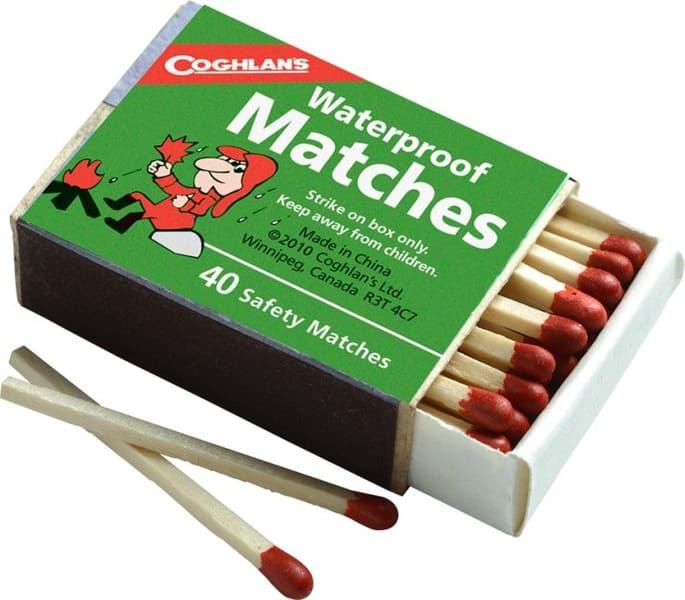 Waterproof Matches, 4-pack, view: 0