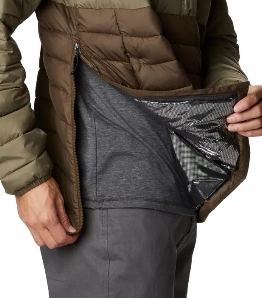 M's Powder Lite Anorak Olive Green, view: 4