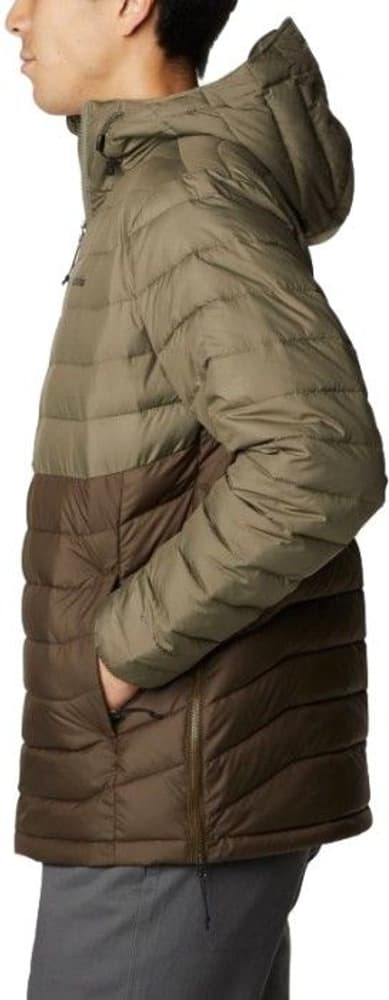 M's Powder Lite Anorak Olive Green, view: 2