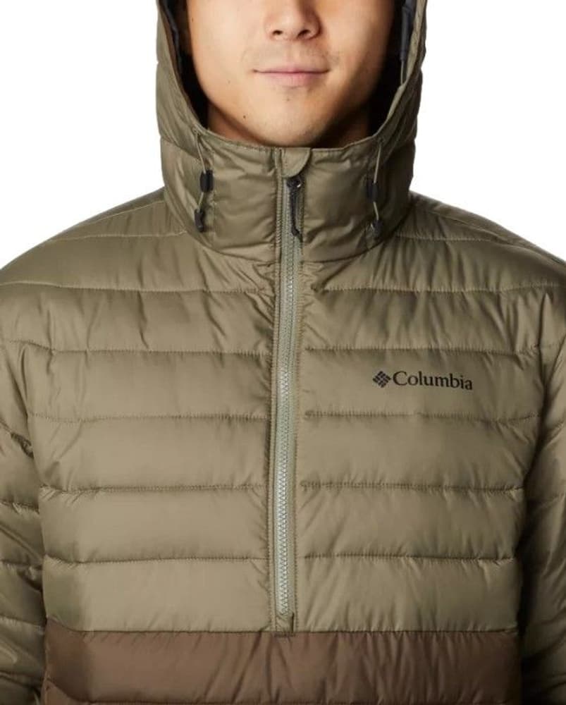 M's Powder Lite Anorak Olive Green, view: 3