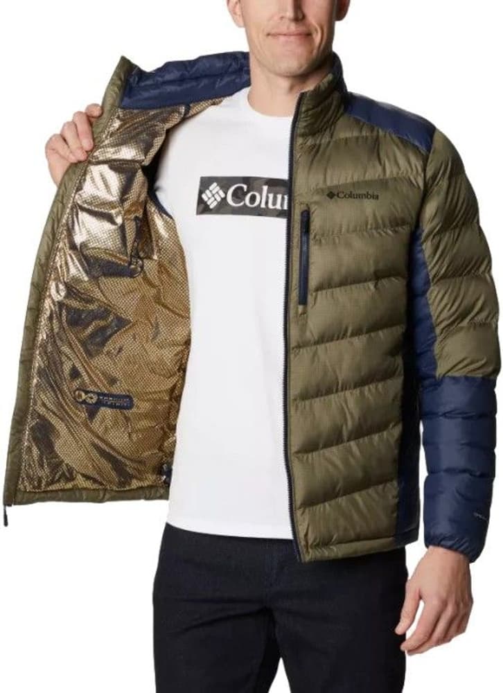 M's Labyrinth Loop Jacket Stone Green/Collegiate Navy, view: 1