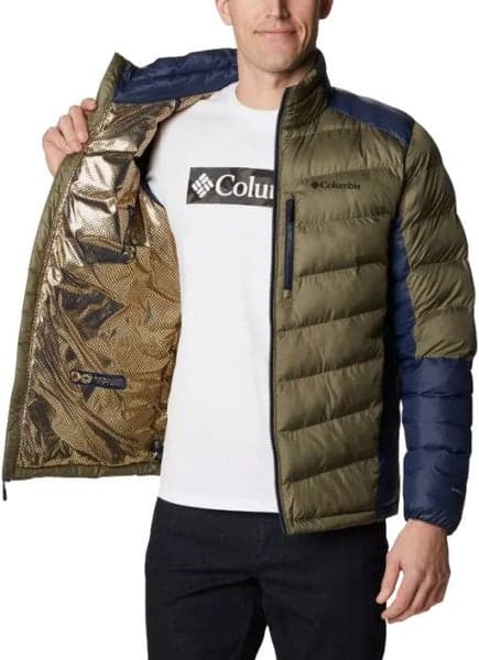 M's Labyrinth Loop Jacket Stone Green/Collegiate Navy, view: 1