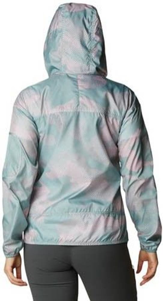 W's Challenger Windbreaker Aqua Tone Camo Spotted Print, view: 1