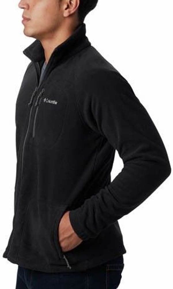 M's Fast Trek Full Zip Fleece Black, view: 5