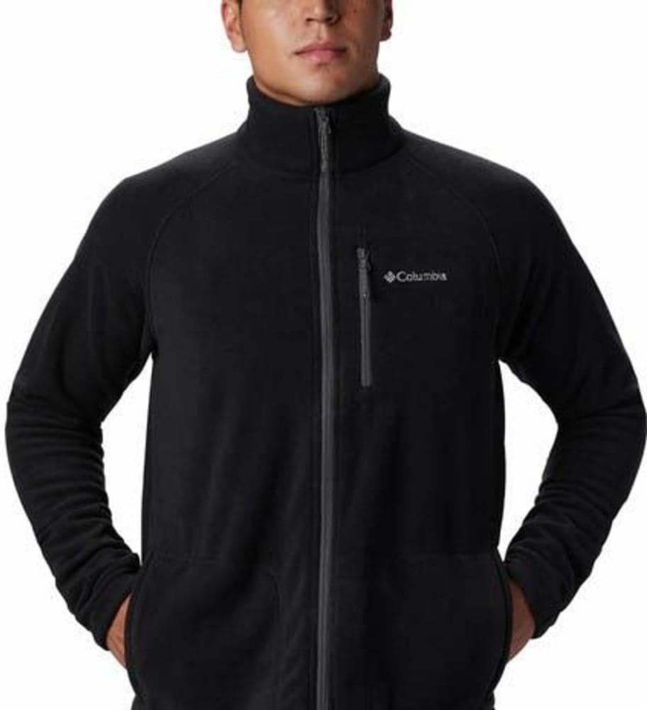 M's Fast Trek Full Zip Fleece Black, view: 4