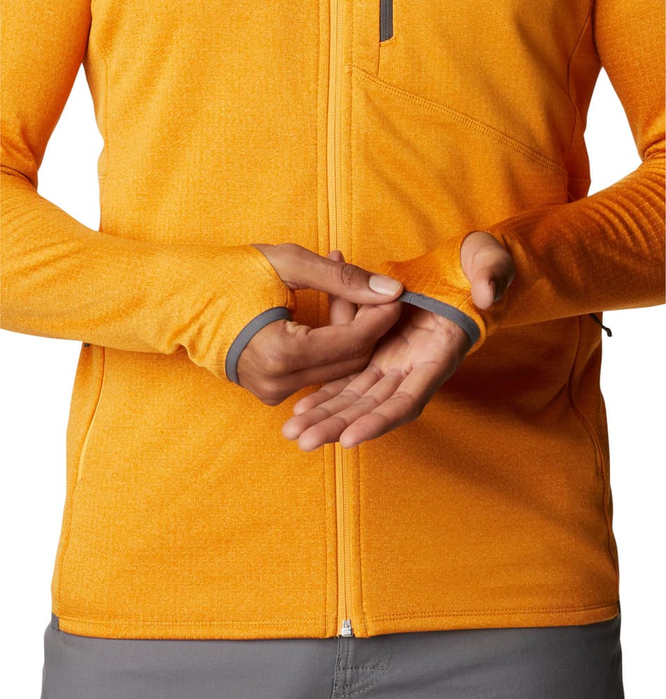M's Park View Fleece Full Zip Mango Heather, view: 5