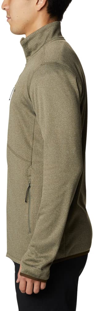 M's Park View Fleece Full Zip Heather Stone Green, view: 2