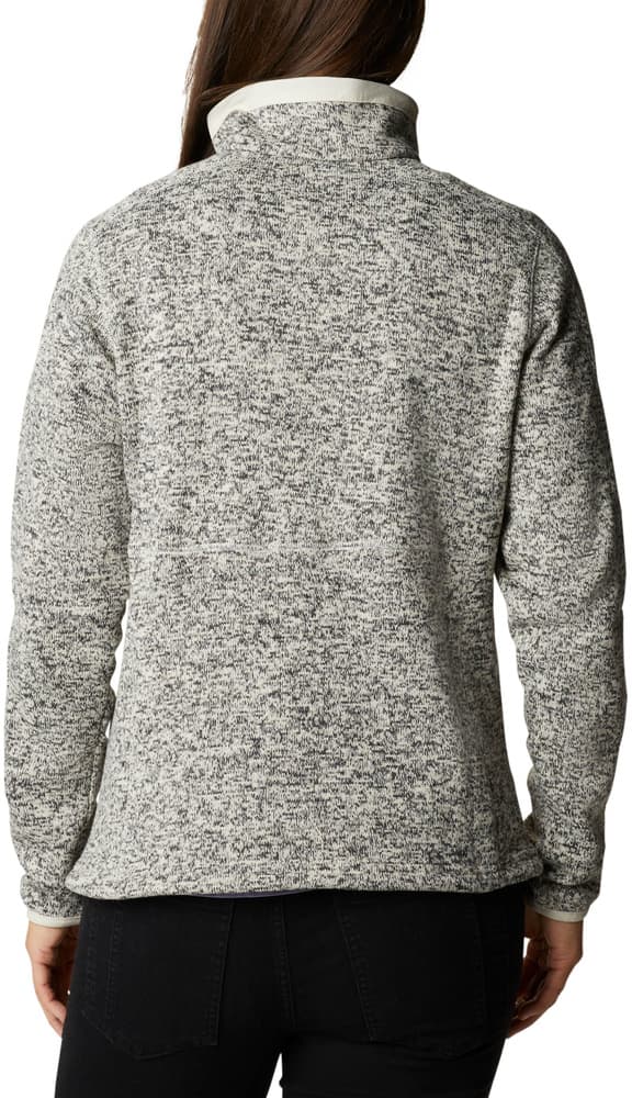 W's Sweater Weather Full Zip Chalk Heather, view: 1
