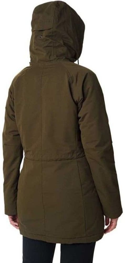 W's South Sherpa Lined Jacket Olive Green, view: 2