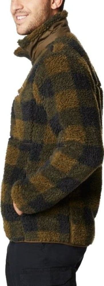 M's Winter Pass Sherpa Jacket Olive Green, view: 2