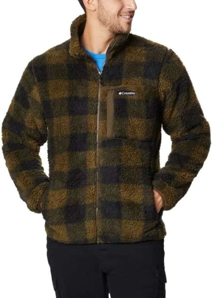 M's Winter Pass Sherpa Jacket Olive Green, view: 0