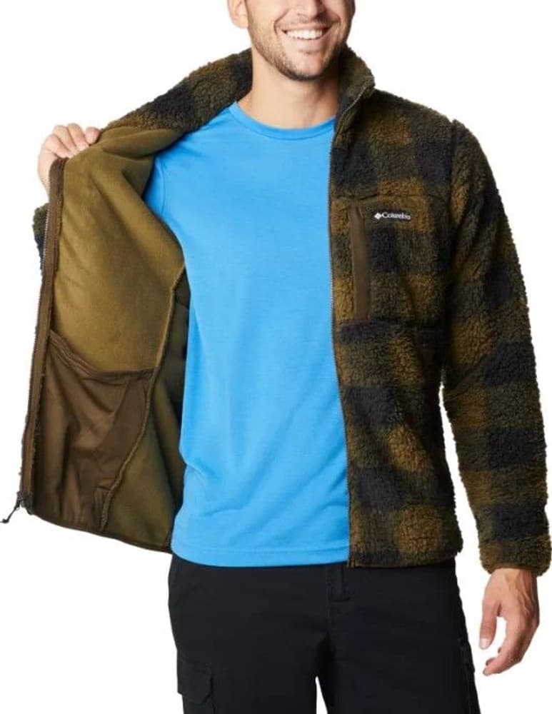 M's Winter Pass Sherpa Jacket Olive Green, view: 4