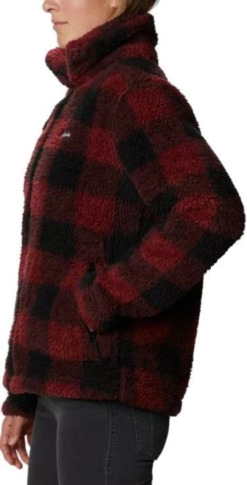 W's Winter Pass Sherpa Jacket Marsala Red, view: 2