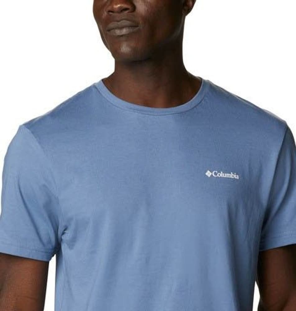M's CSC Basic Logo Short Sleeve Bluestone, view: 2