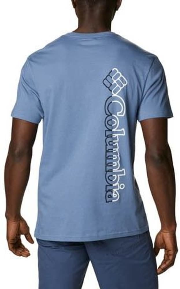 M's CSC Basic Logo Short Sleeve Bluestone, view: 1