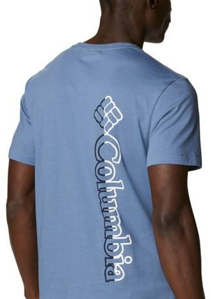 M's CSC Basic Logo Short Sleeve Bluestone, view: 3