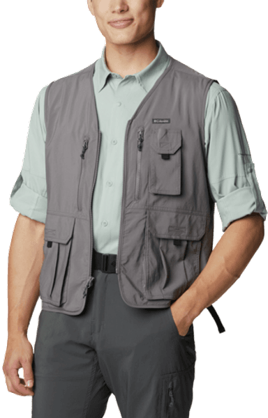M's Silver Ridge Utility Vest City Grey, view: 1