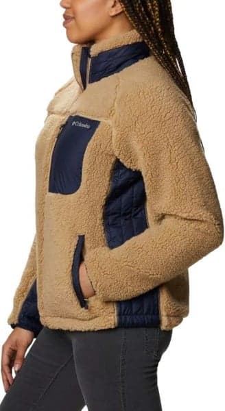 W's Archer Ridge Sherpa Jacket Beach/Dark Nocturnal, view: 2