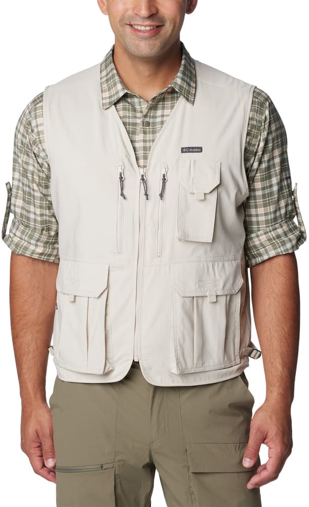 M's Silver Ridge™ Utility Vest Dark Stone, view: 0