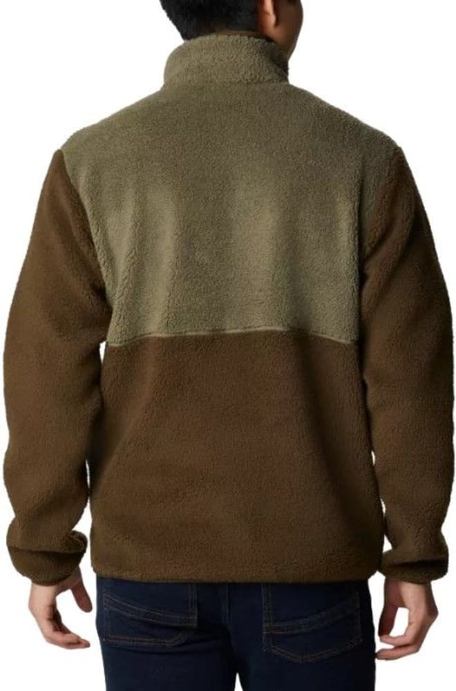 M's Rugged Ridge Sherpa Half Snap Stone Green, view: 1